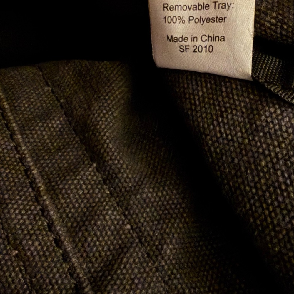 Lo & Sons Catalina Deluxe Tote Midnight Ash Eco Friendly Canvas Weekender Bag - Picture 5 of 12